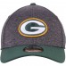 Men's Green Bay Packers New Era Heathered Gray/Green Shadow Tech 39THIRTY Flex Hat 2774631